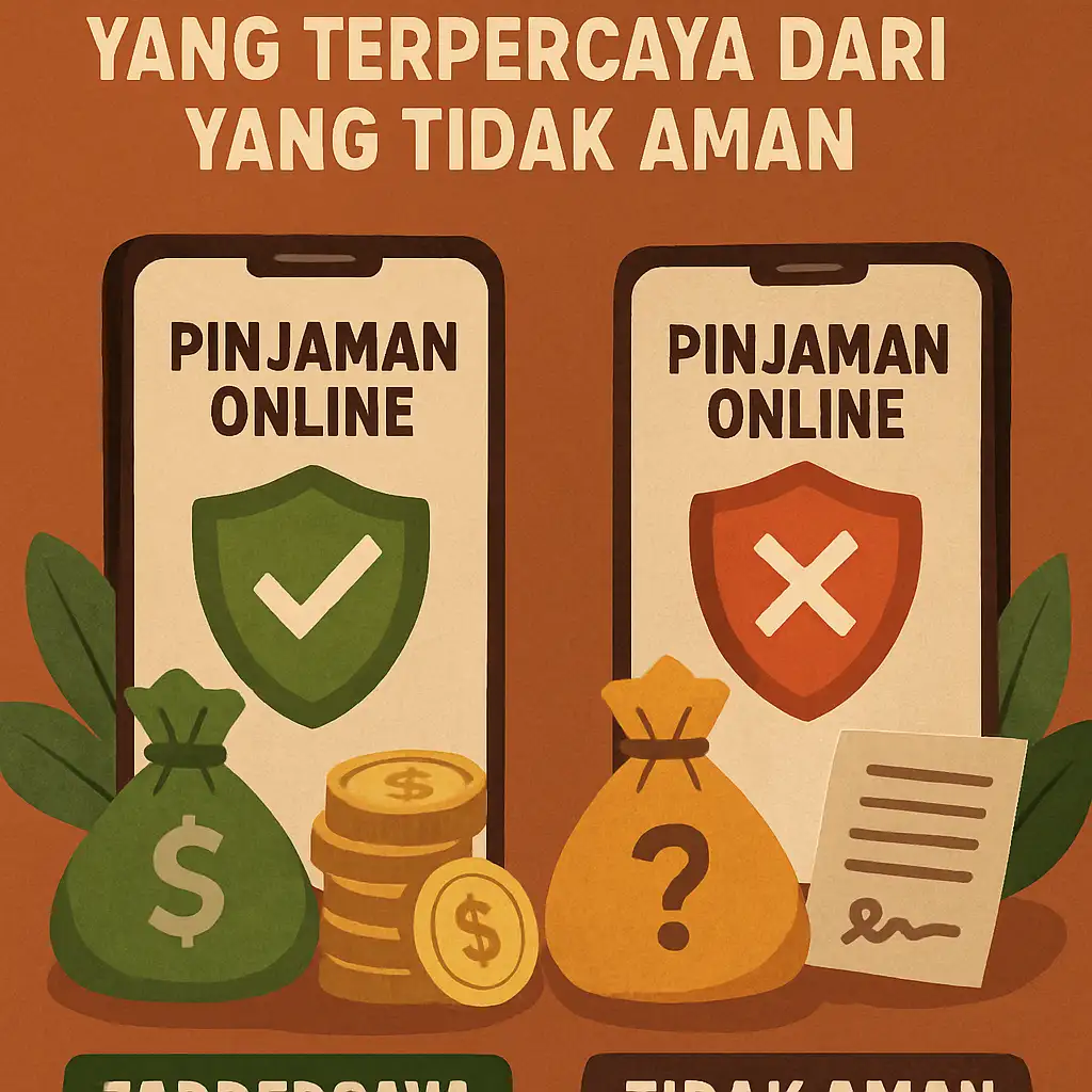 Membedakan Platform Layanan Pinjaman Online yang Terpercaya dari yang Tidak Aman